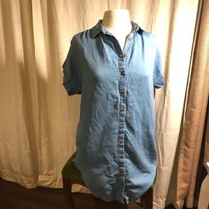 Madewell Denim Shirt Dress